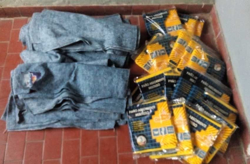 Tres adolescentes aprehendidos por asaltar una fábrica de trapos