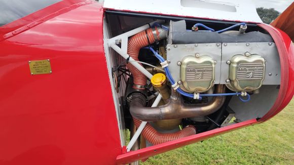 El histórico avión escuela del Aeroclub ya está en San Pedro