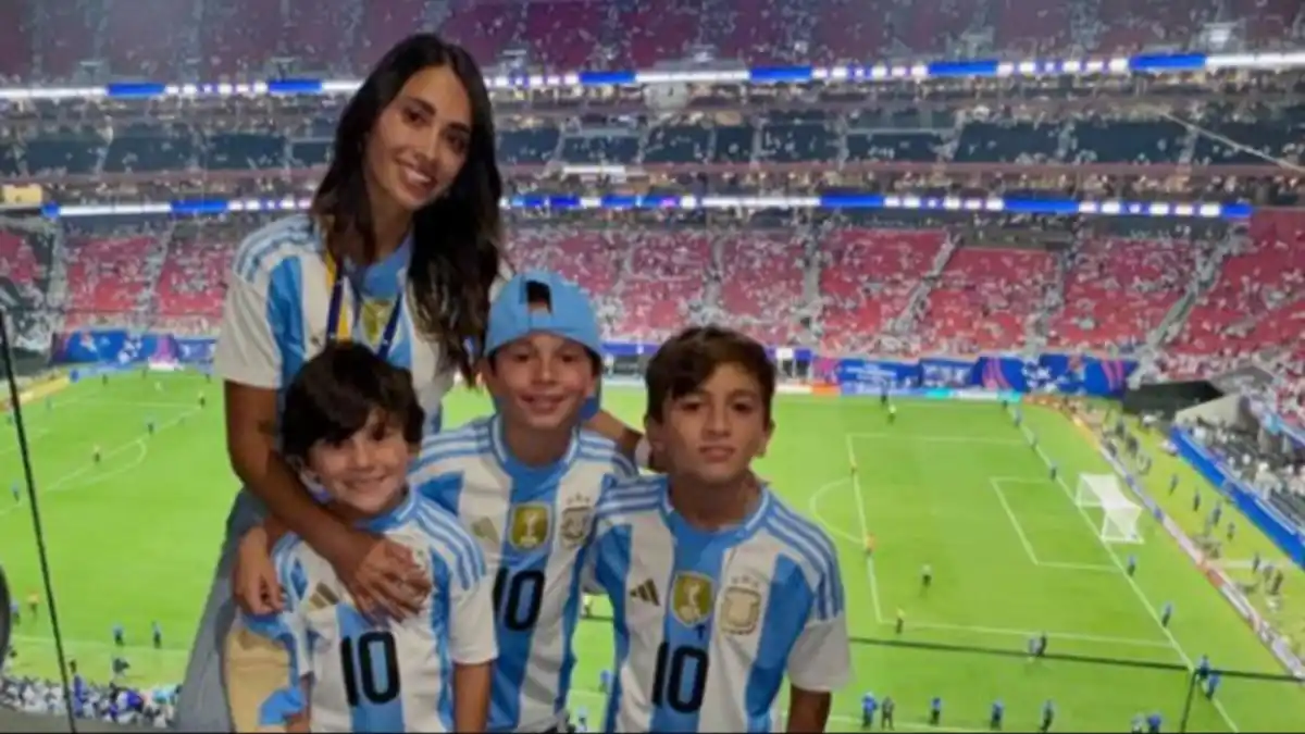 Antonela Roccuzzo celebró el triunfo de la Selección con esta sorpresiva foto