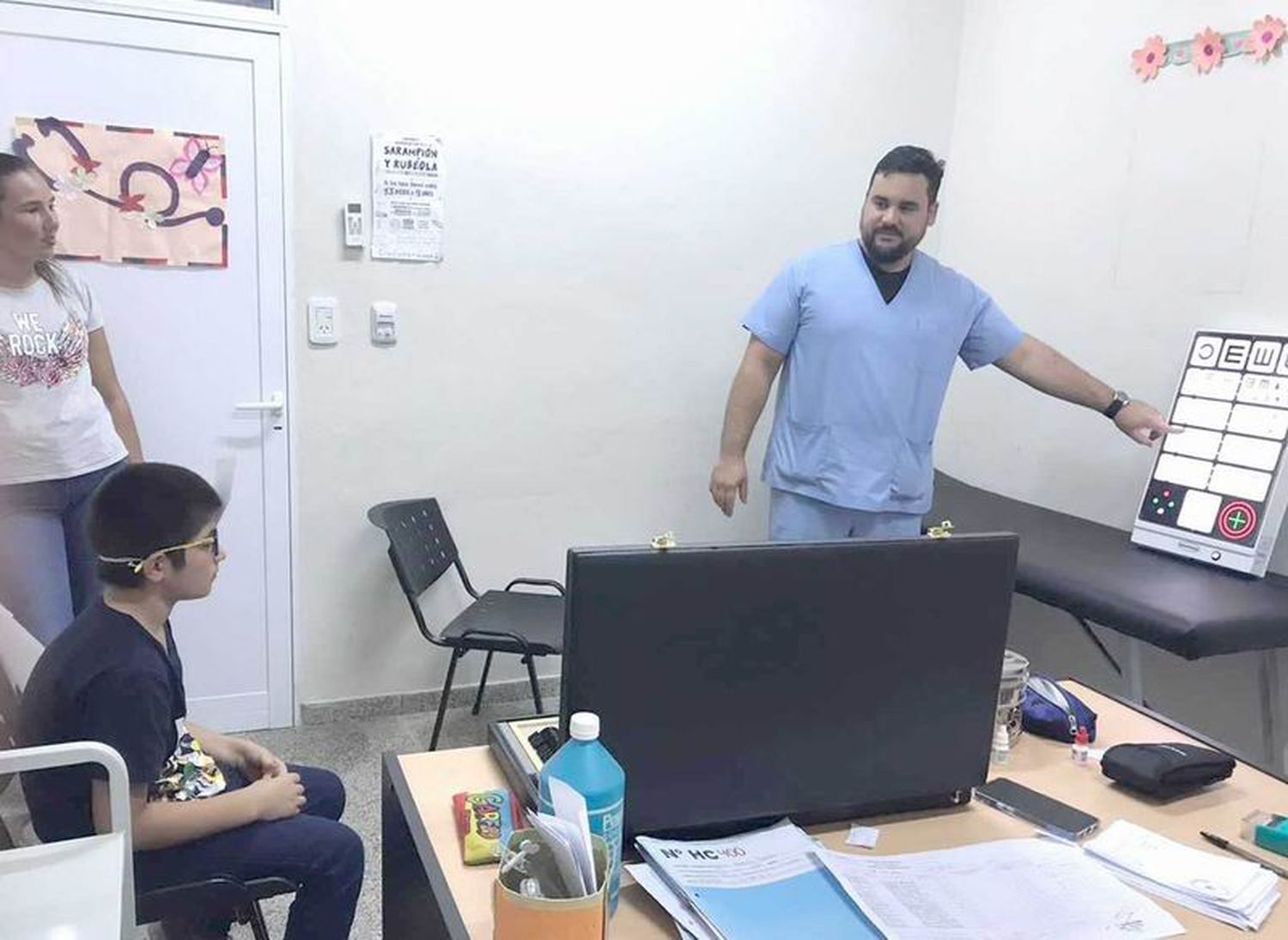 Completos controles de salud para 
los niños de Comandante Fontana