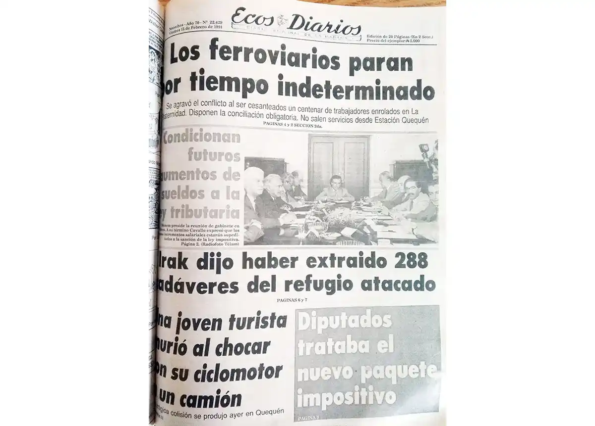 Viernes 15 de febrero de 1991