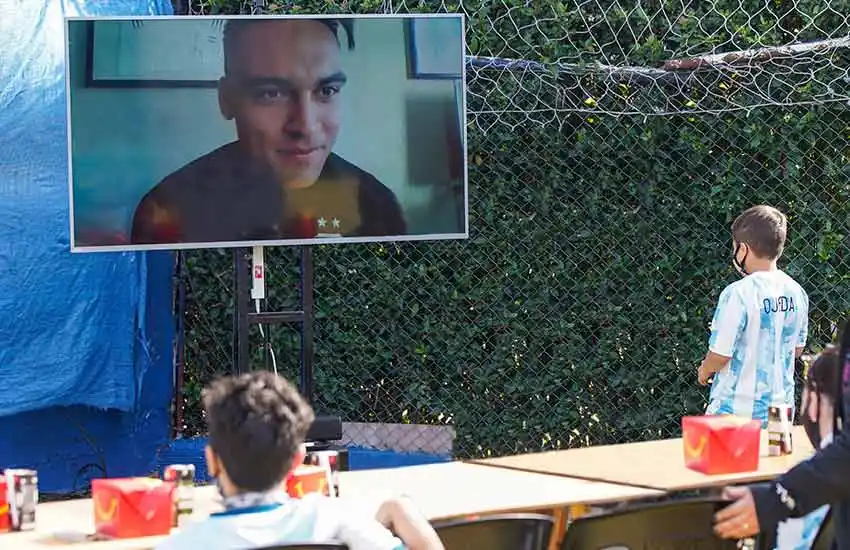 McDonald’s invitará a niños a entrevistar a sus ídolos de la Selección Argentina y ofrecerá beneficios especiales en su app