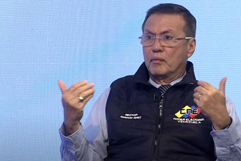 «EL CNE TIENE LA CUALIDAD para realizar las elecciones de este año»: rector Conrado Pérez
