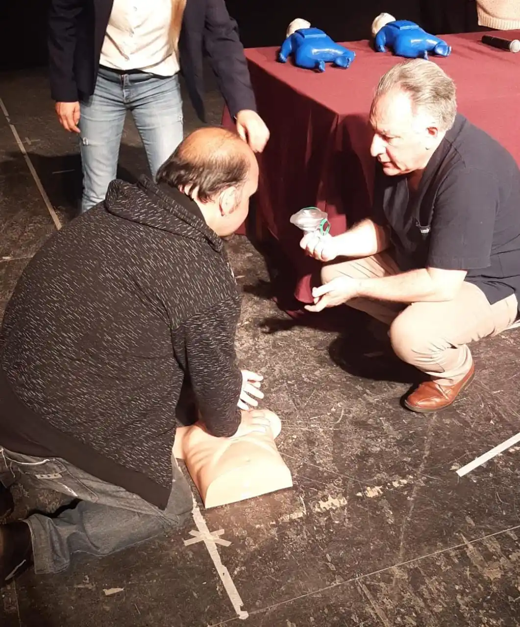 Un centenar de personas participó de la capacitación de RCP del Grupo Medihome