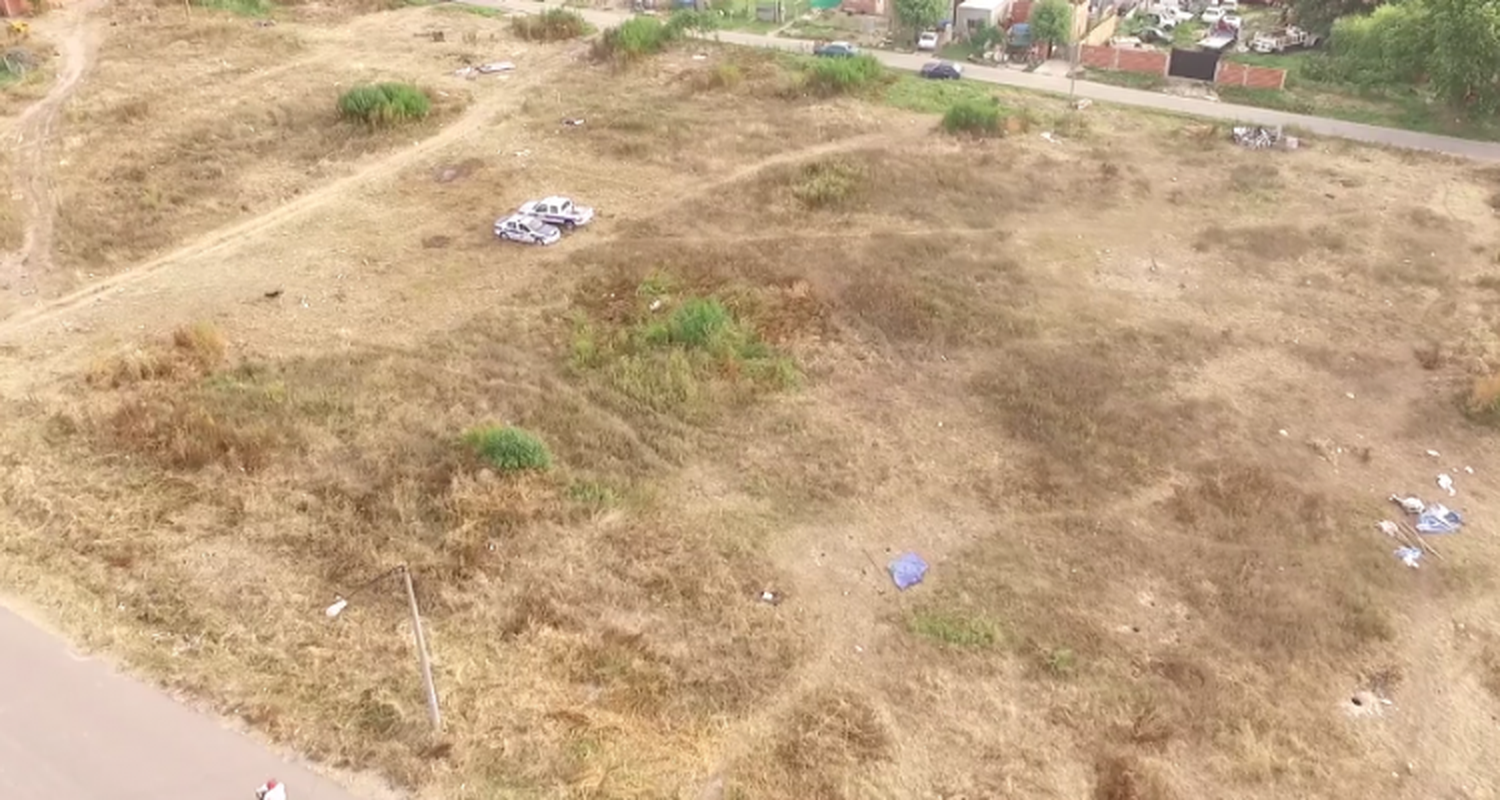#VerElAire Usurpaciones: Cómo es el terreno de Boulevard Moreno y Sbert que los vecinos quisieron volver a ocupar