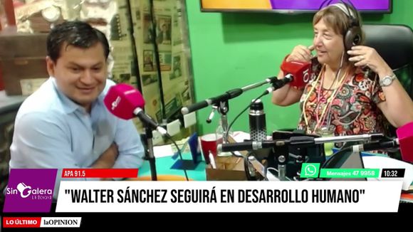 Ramón Salazar habló de todo en Sin Galera: el rol de Cecilio, el gabinete, las obras y sus planes para el Gobierno