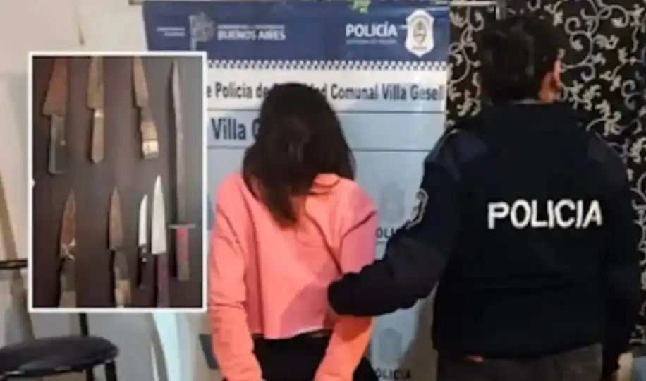 En las horas previas al hecho la mujer fue vista con la mano vendada, gritando frases incoherentes y realizando movimientos extraños.