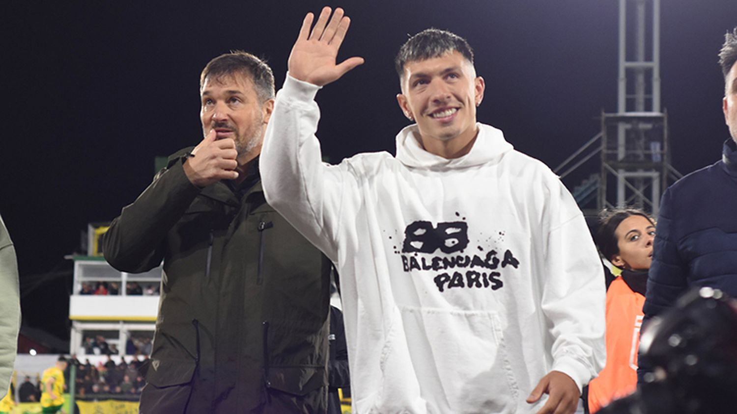 El entrerriano Lisandro Martínez presentó el predio "Campeones del Mundo"