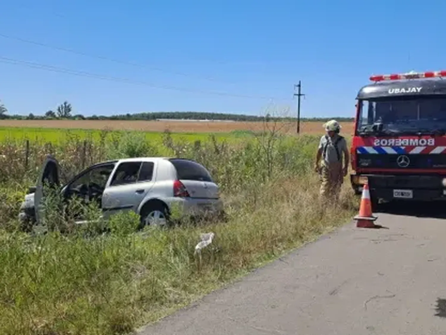 Grave siniestro vial en una Ruta Provincial: varios heridos, uno de ellos en estado crítico