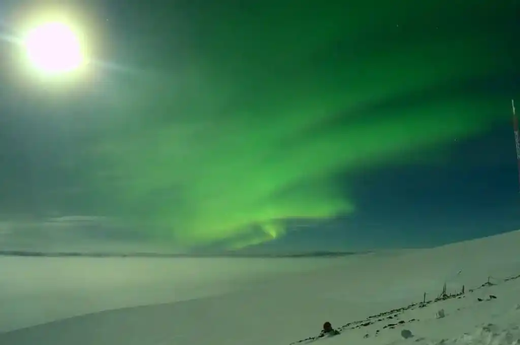 Imágenes compartidas por el Servicio Meteorológico Nacional en su cuenta de Twitter.