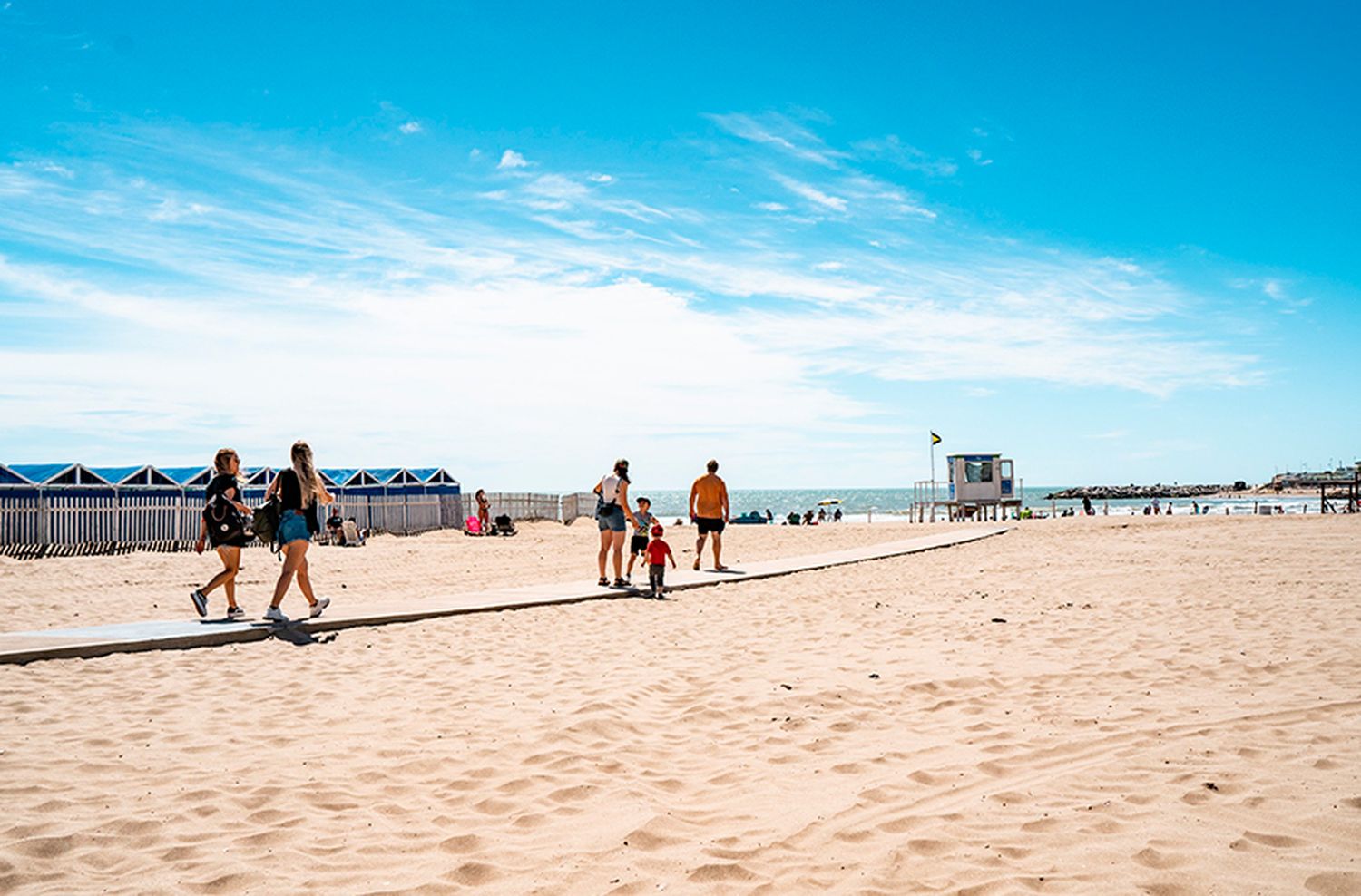 Ahora sí se siente el verano: cielo parcialmente nublado y 25 grados de máxima