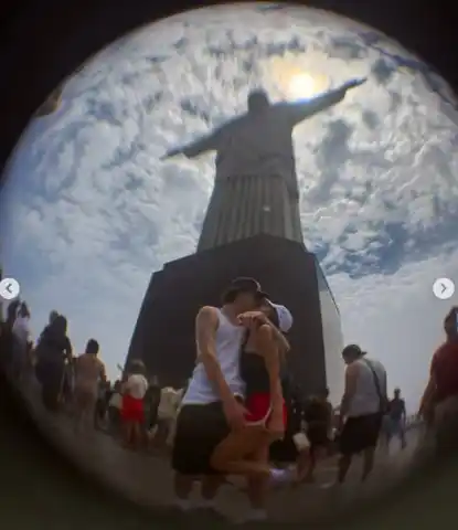 Una de las fotos que publicó la artista en sus redes sociales