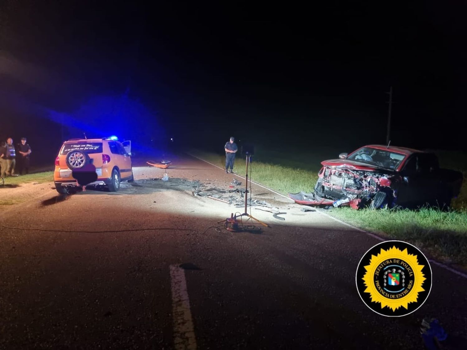 Trágico accidente en Ruta 12