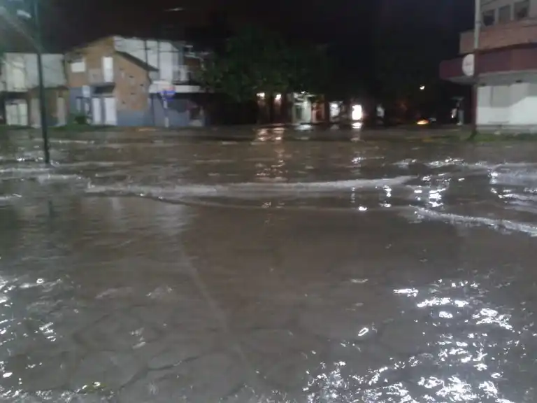 Violento temporal azotó la ciudad de Resistencia