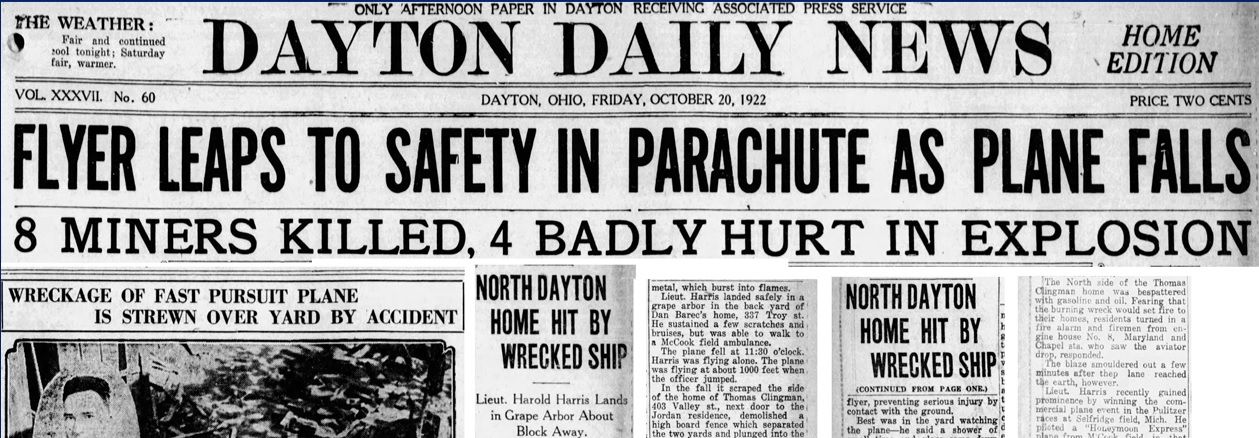 100 years ago, the parachute began to save lives