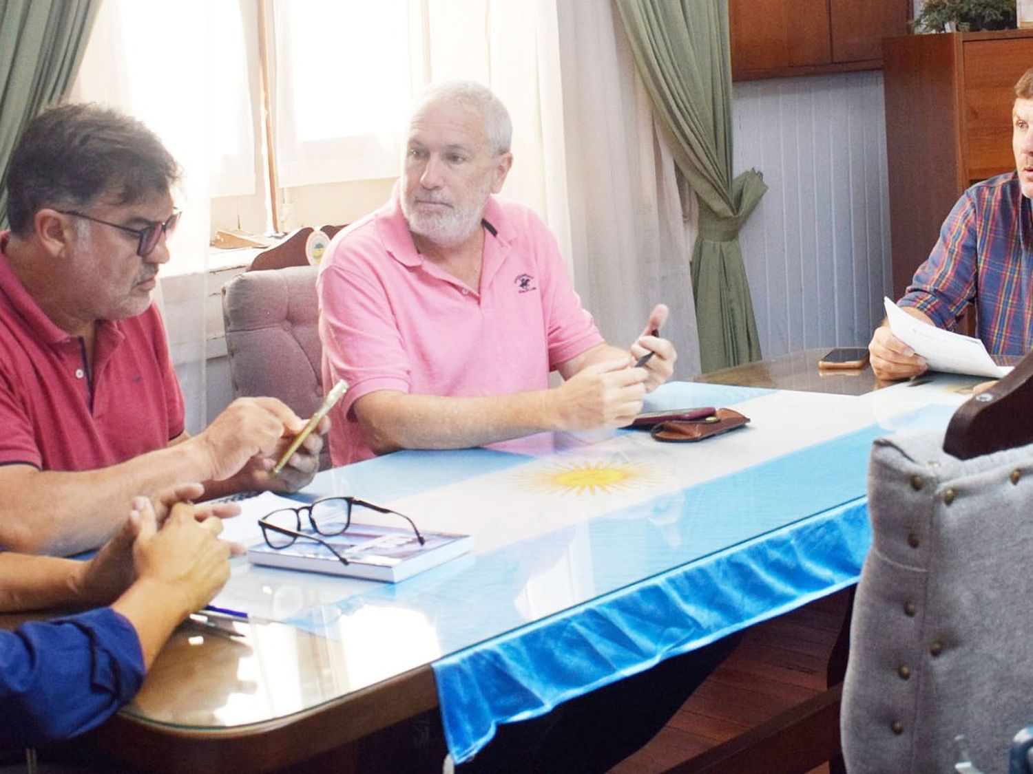 Reunión de trabajo entre el IAPV y el municipio de Rosario del Tala