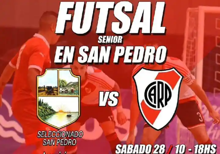 Futsal senior: San Pedro recibe a River