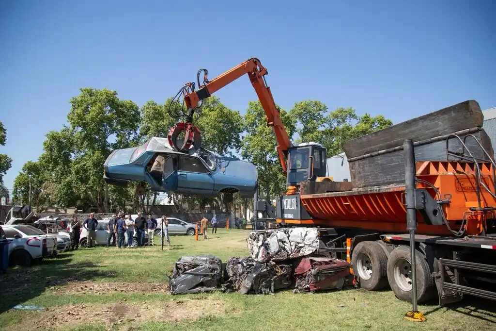 Ya son más de más de 25.000 los vehículos compactados en la provincia