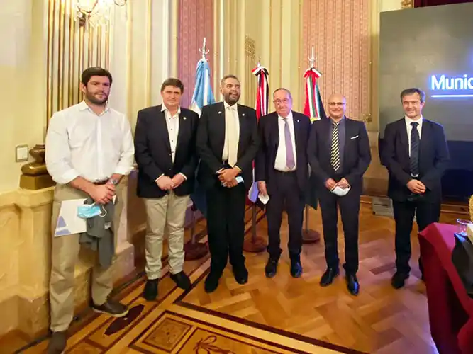 Lobería presente en visita de embajadores a Tandil