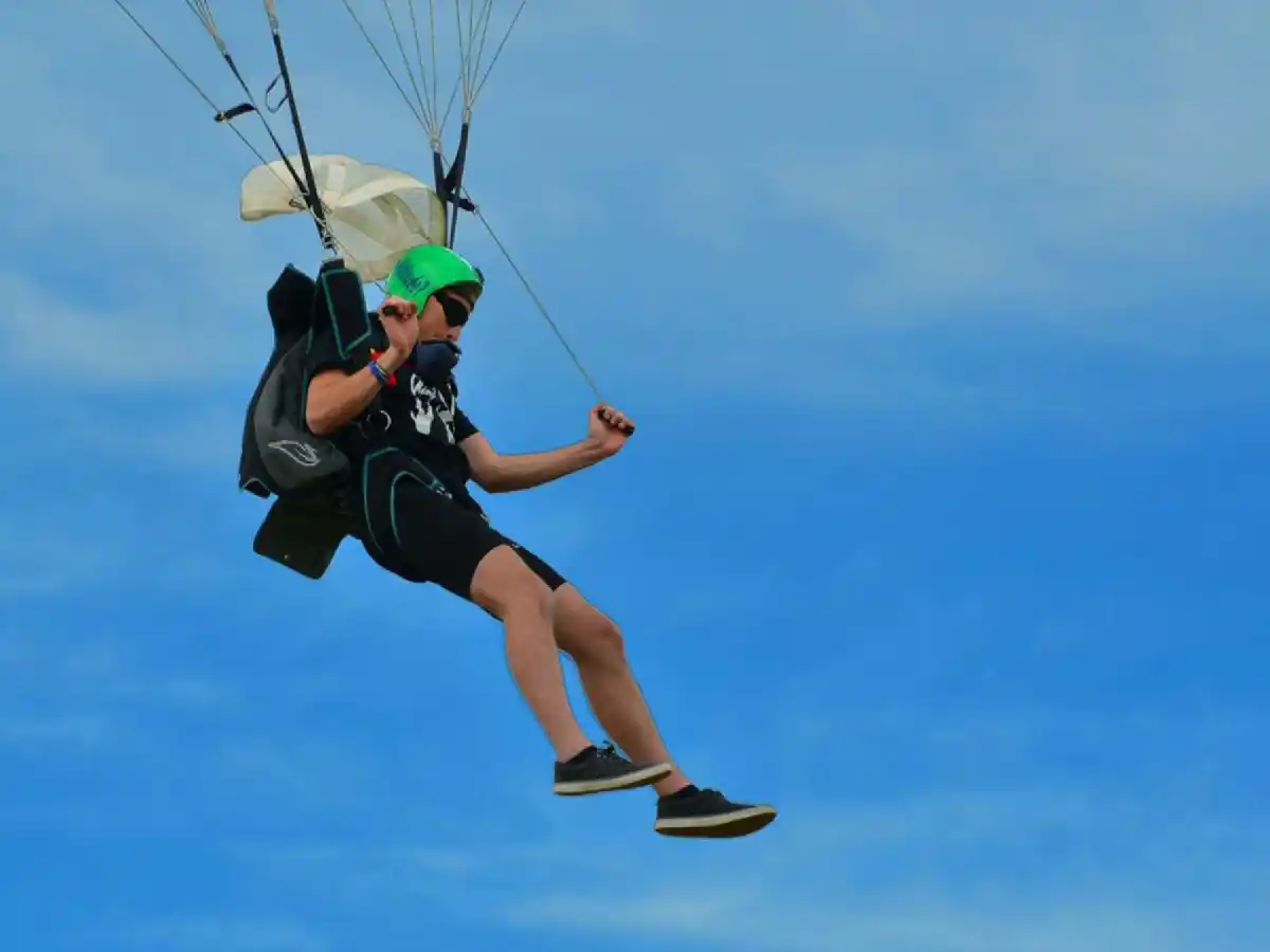 Un salto “celeste y blanco”