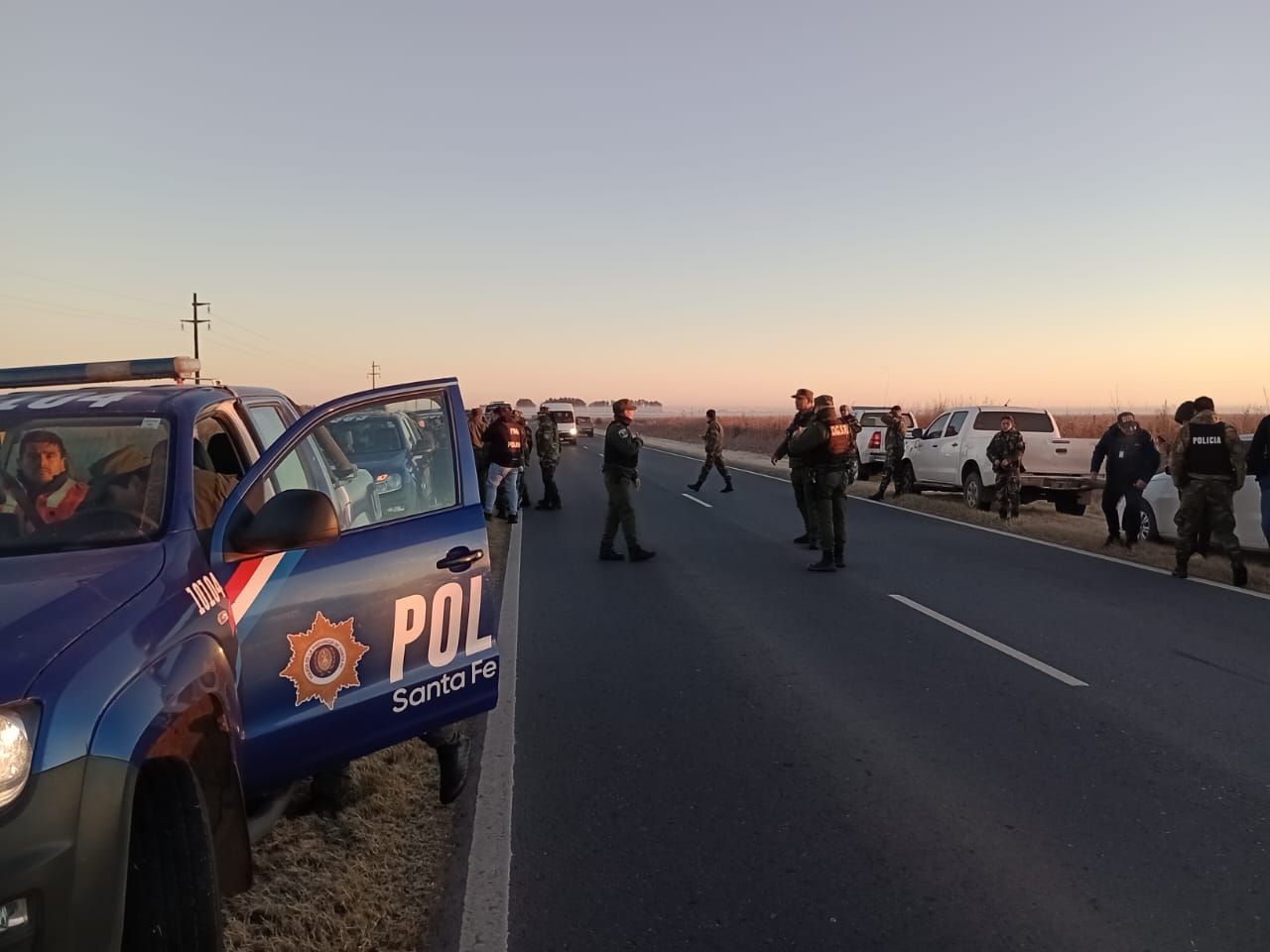 Agentes de distintas reparticiones formaron parte del mega operativo.