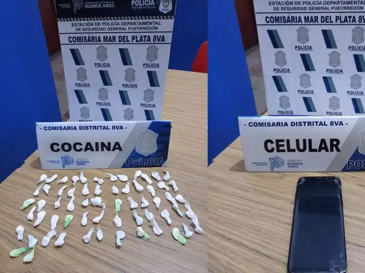 Junto a un celular, fueron hallados durante la requisa diaria.