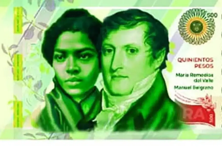 El billete de $500 anunciado por el gobierno anterior será la base para el nuevo de $10.000, con Manuel Belgrano y de María Remedios del Valle como protagonistas.