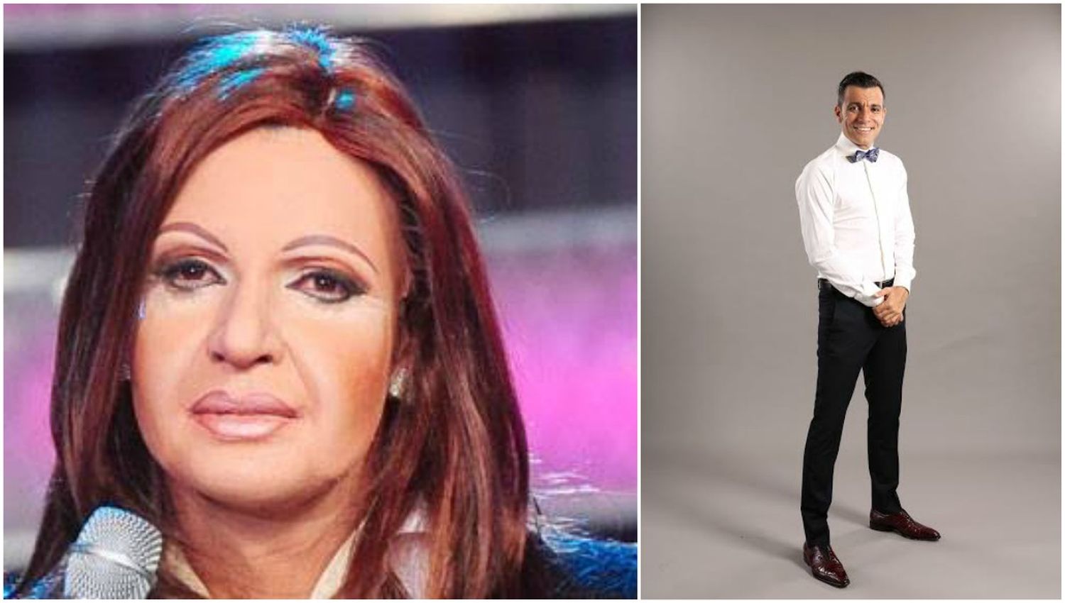 Martín Bossi personificó a Cristina Kirchner en Showmatch