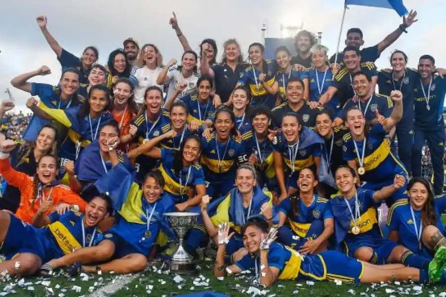 Boca es tetracampeón del fútbol femenino 