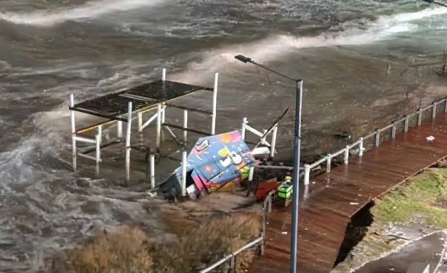 monte hermoso ciclon