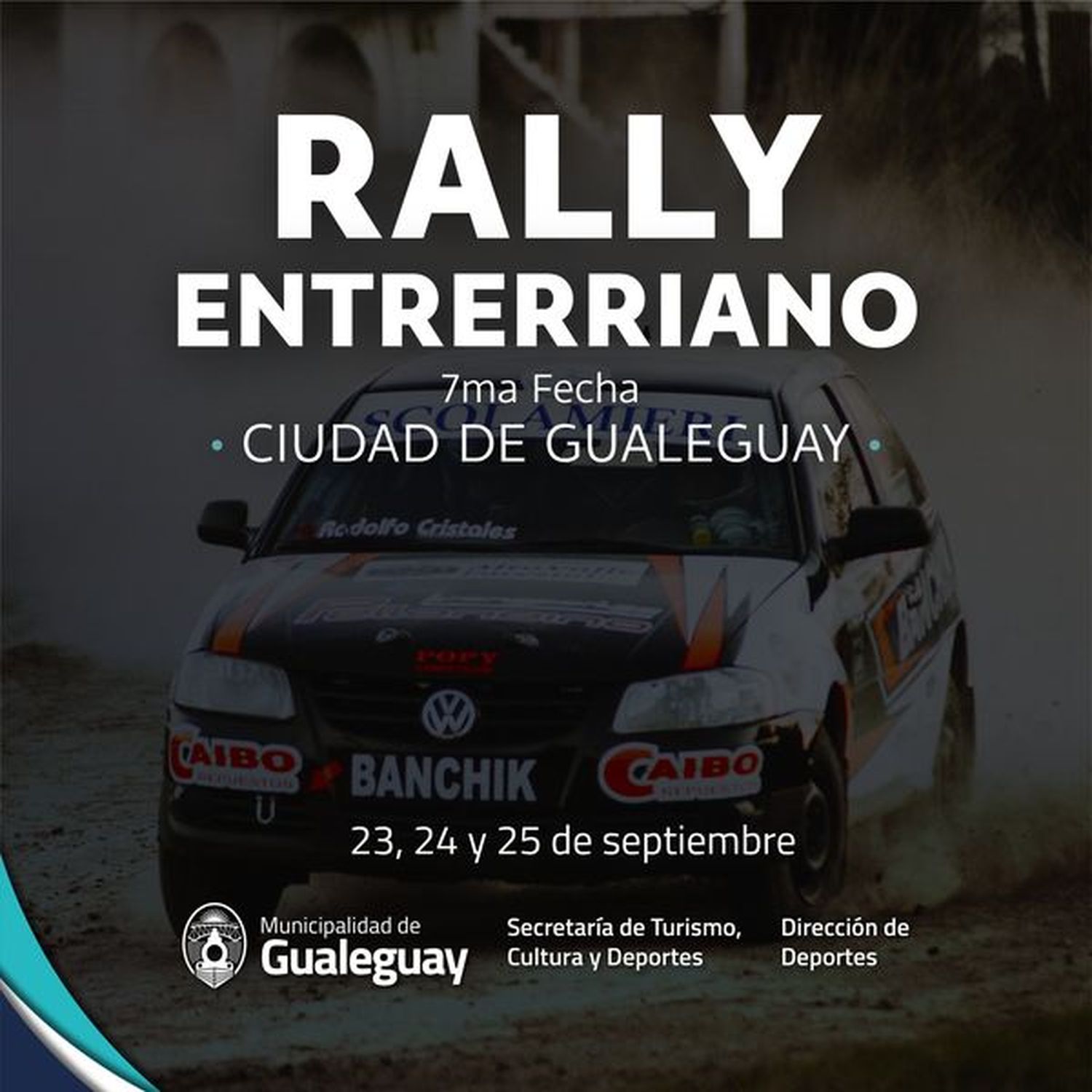 Hoy comienza la Séptima fecha del Rally Entrerriano