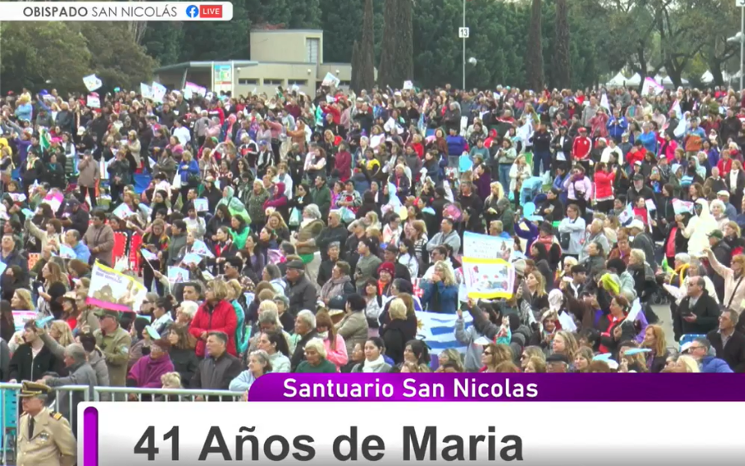 Misa de la Virgen del Rosario de San Nicolás