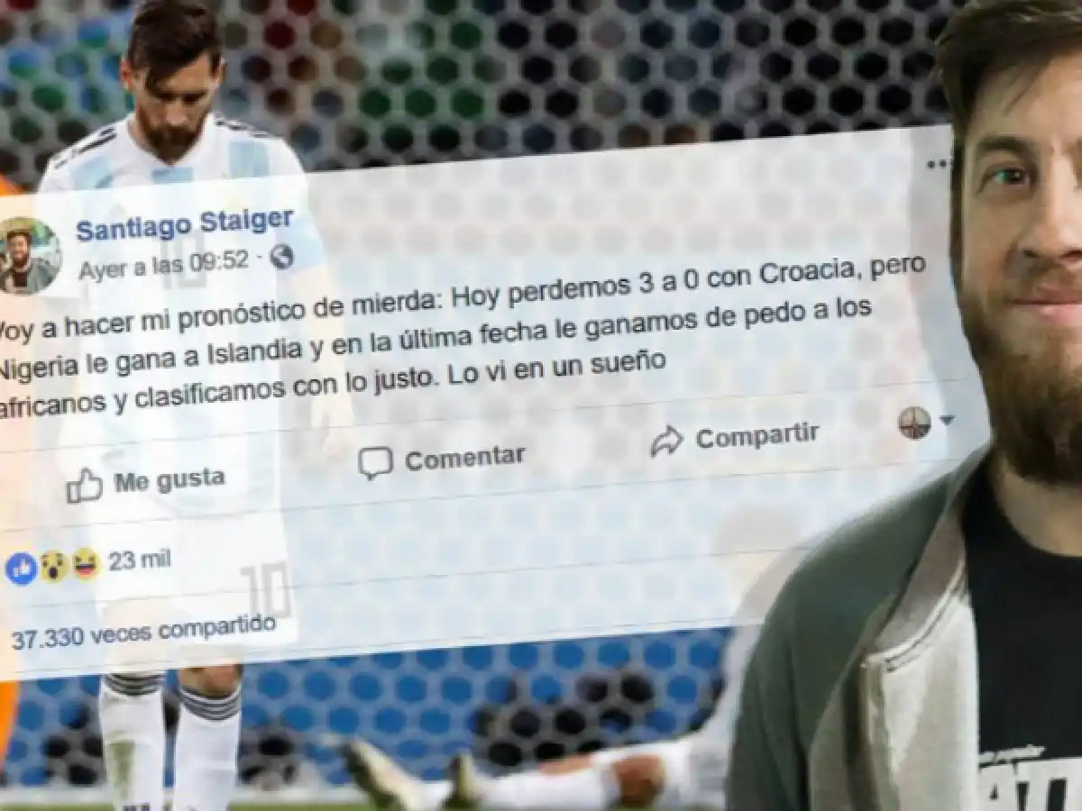 Sanjuanino soñó con detalles la clasificación de Argentina