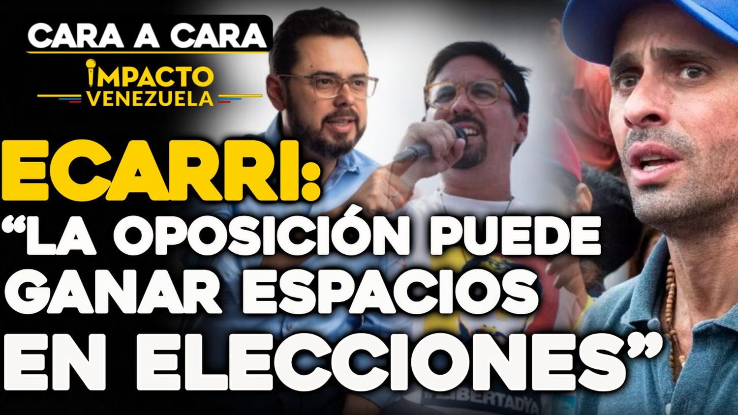 Ecarri: “La oposición puede ganar espacios en elecciones”