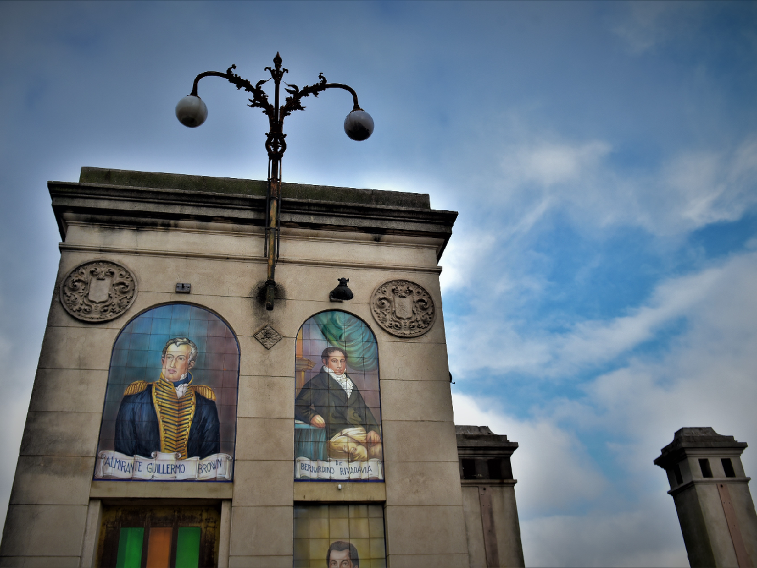Descubriendo los murales de la terraza del Palacio Tampieri