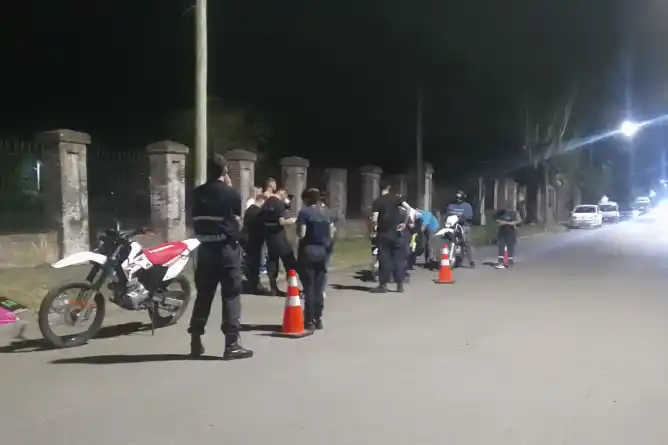 Secuestro de motos con irregularidades durante controles de tránsito en Chascomús