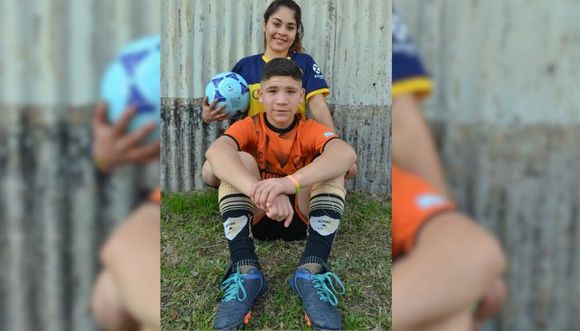 Luisito Castillo: tiene 14 años, es barbero y quiere ser futbolista profesional