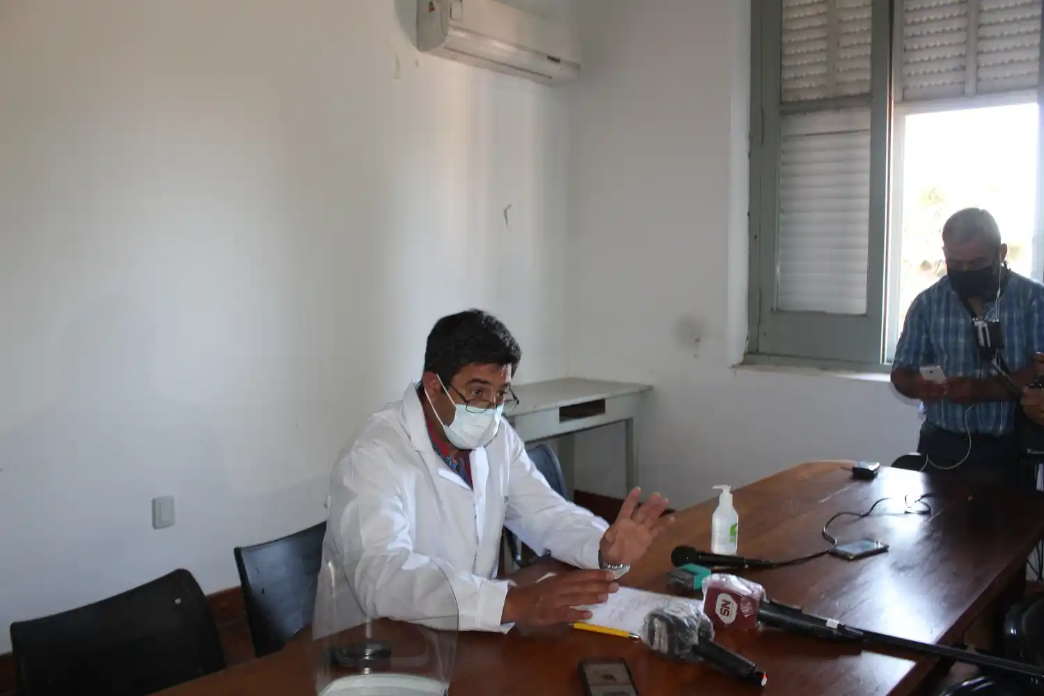 "El intendente está estable y transita una neumonía leve"