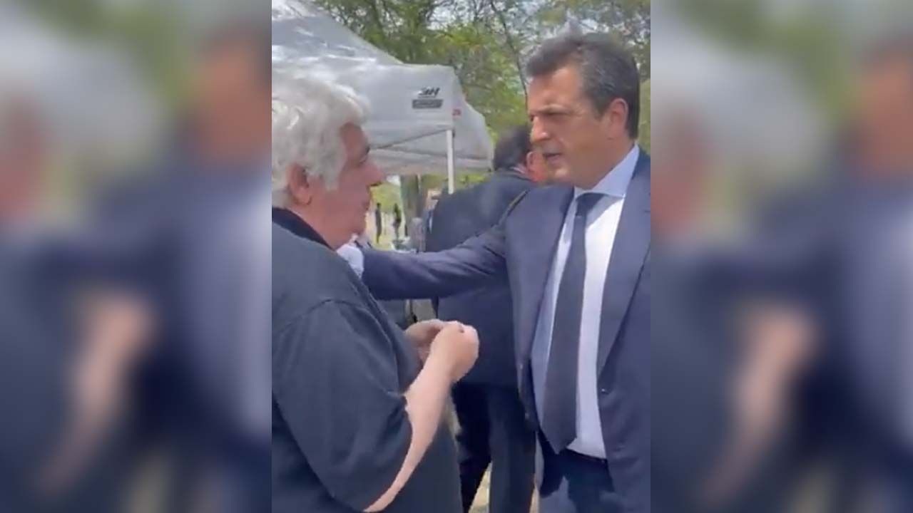 El encuentro de Massa y Samid: “Ojalá vayas al ejecutivo”