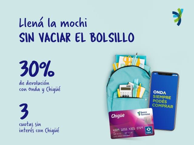 ÚTILES ESCOLARES CON 30% DE DESCUENTO Y 3 CUOTAS SIN INTERÉS