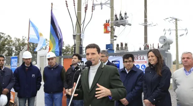San Andrés de Giles: Inauguran Estación Transformadora