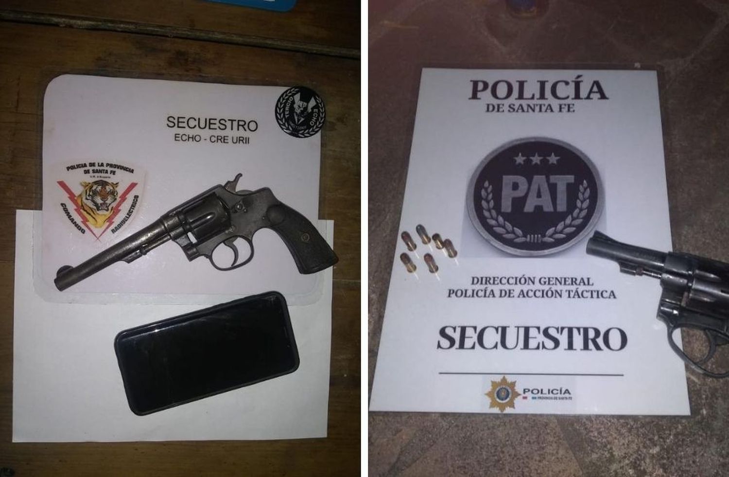 Hubo un importante secuestro de armas de fuego