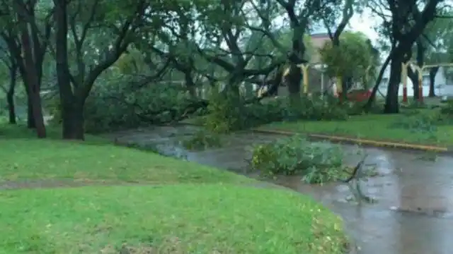 La lluvia afectó a ciudades entrerrianas 
