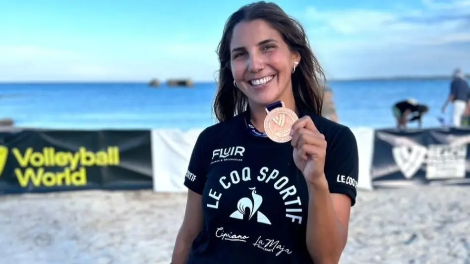 Gran gira por Europa de la jugadora de beach voley Cecilia Peralta 