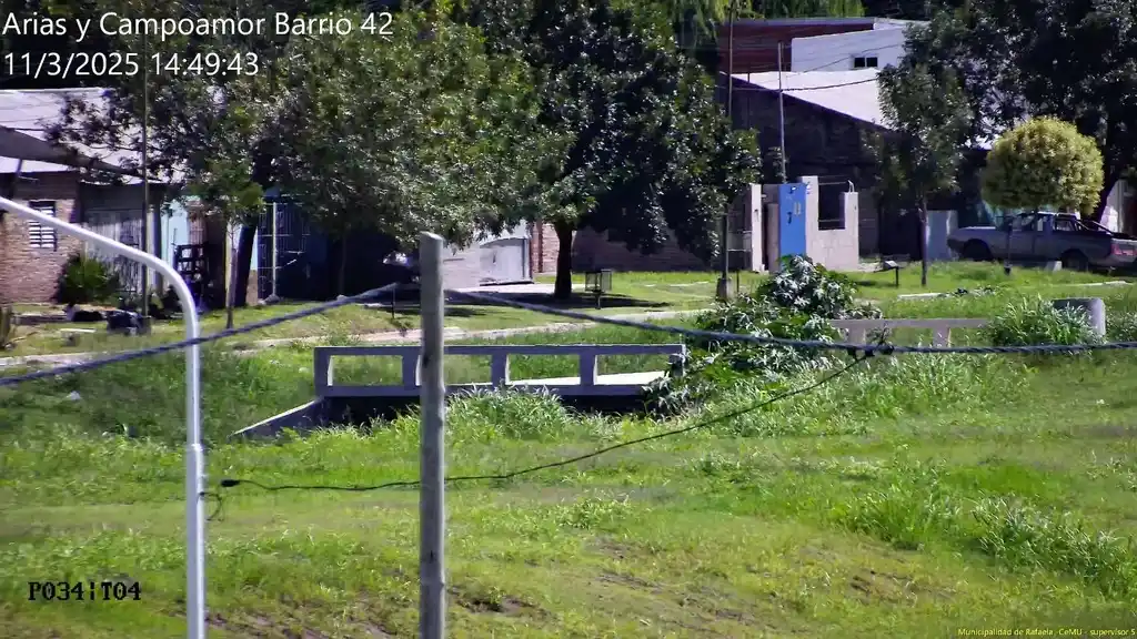 Nuevo domo de seguridad en barrio 42