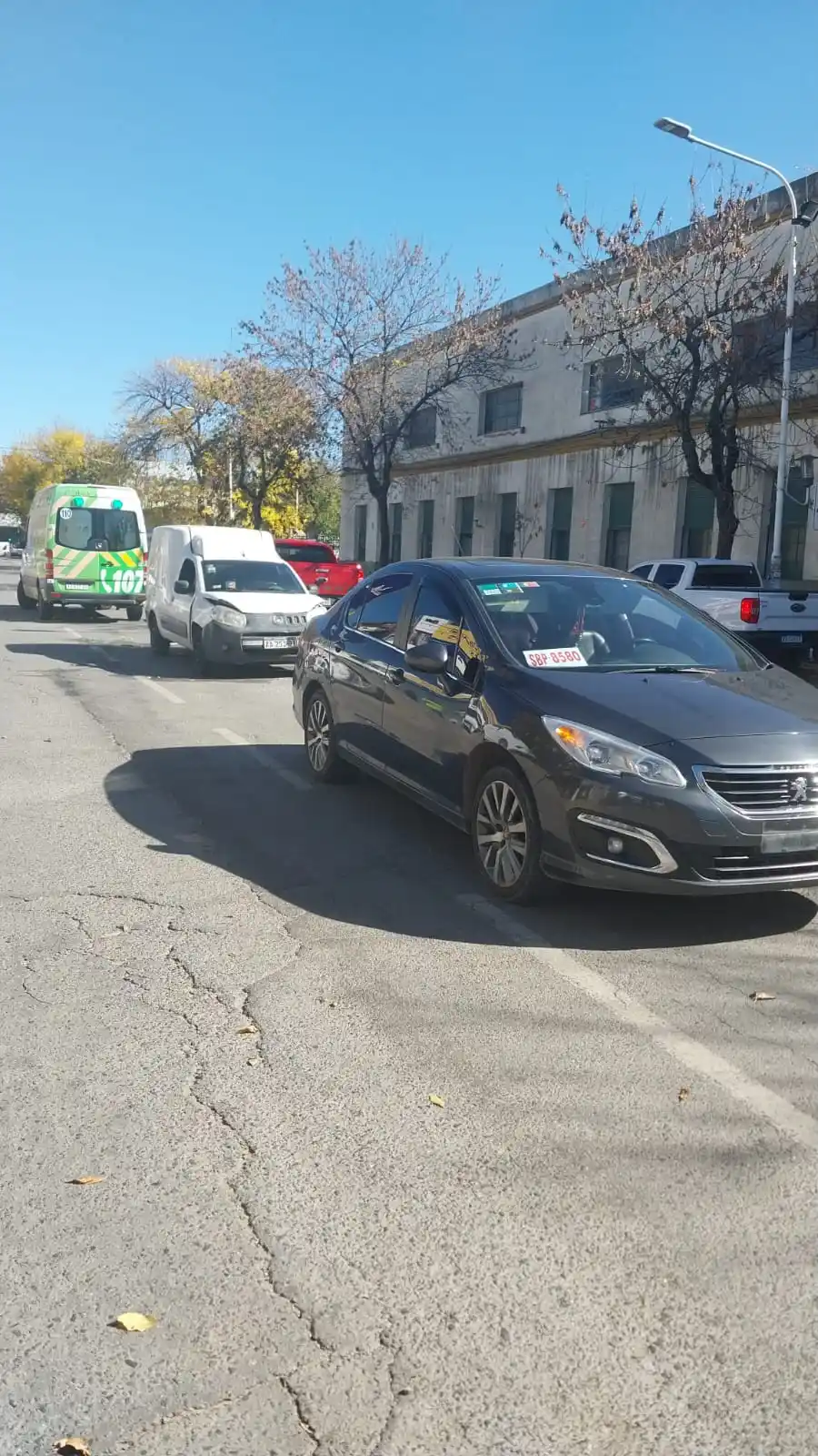 El hecho ocurrió en horas del mediodía de este miercoles.