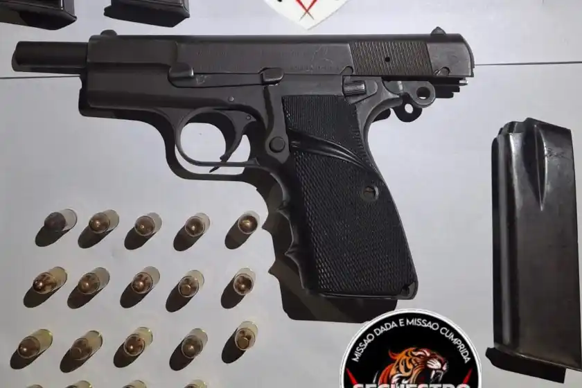 Material secuestrado en zona sudoeste.