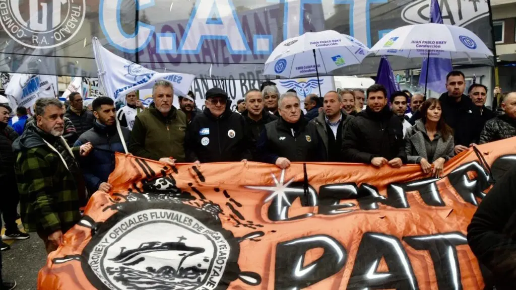 Alivio. De los trabajadores de la Marina Mercante ante el rechazo del DNU 340/25