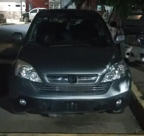 El vehículo secuestrado