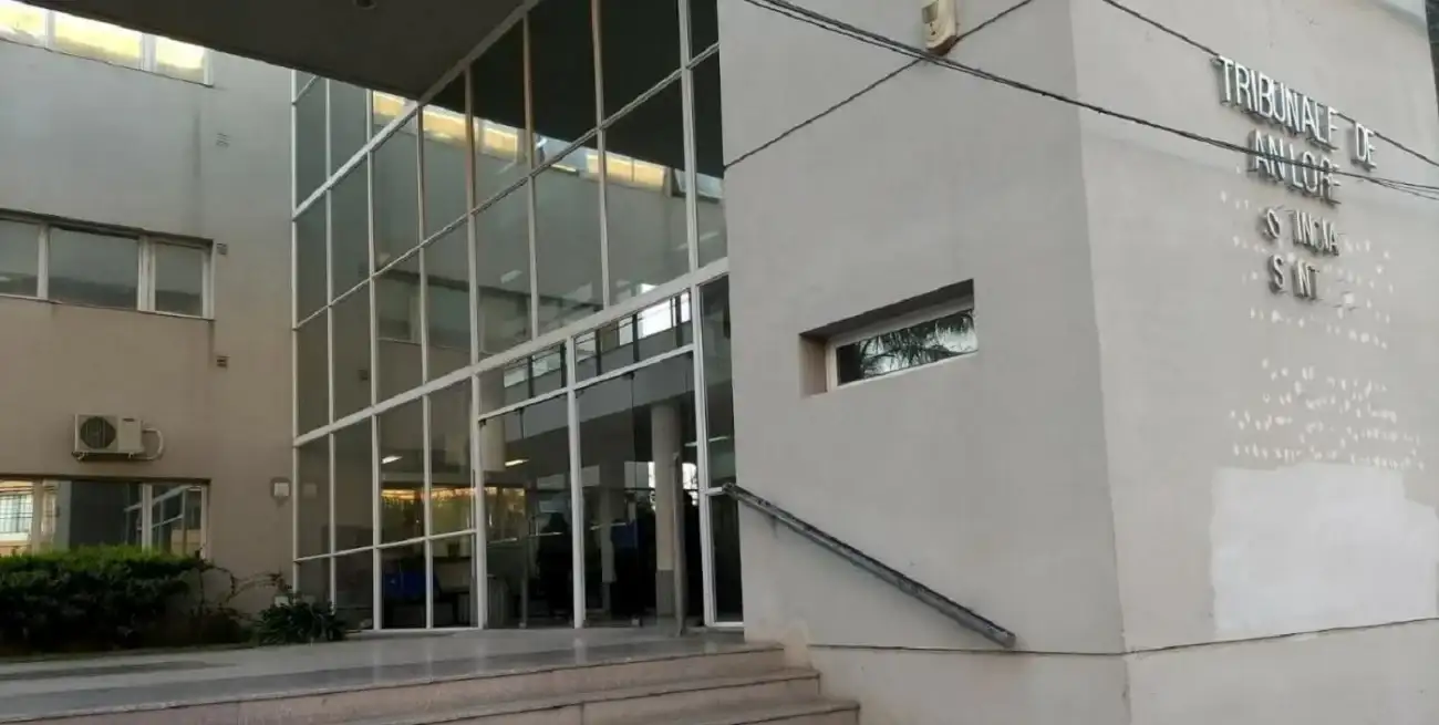 La audiencia imputativa de este martes 4 de febrero, realizada en los Tribunales Provinciales de San Lorenzo.